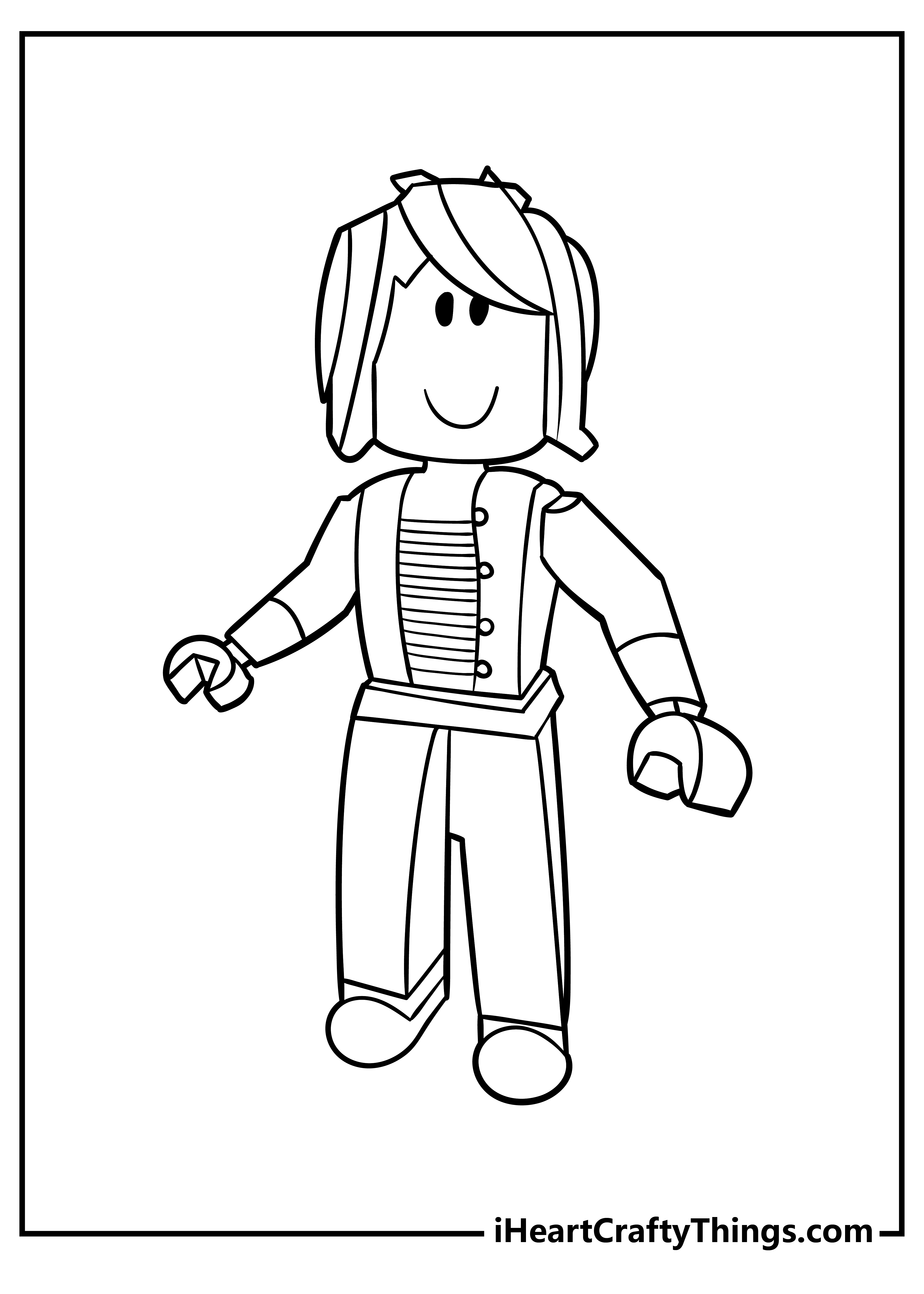 Roblox coloring pages manga coloring book cute doodles drawings coloring pages