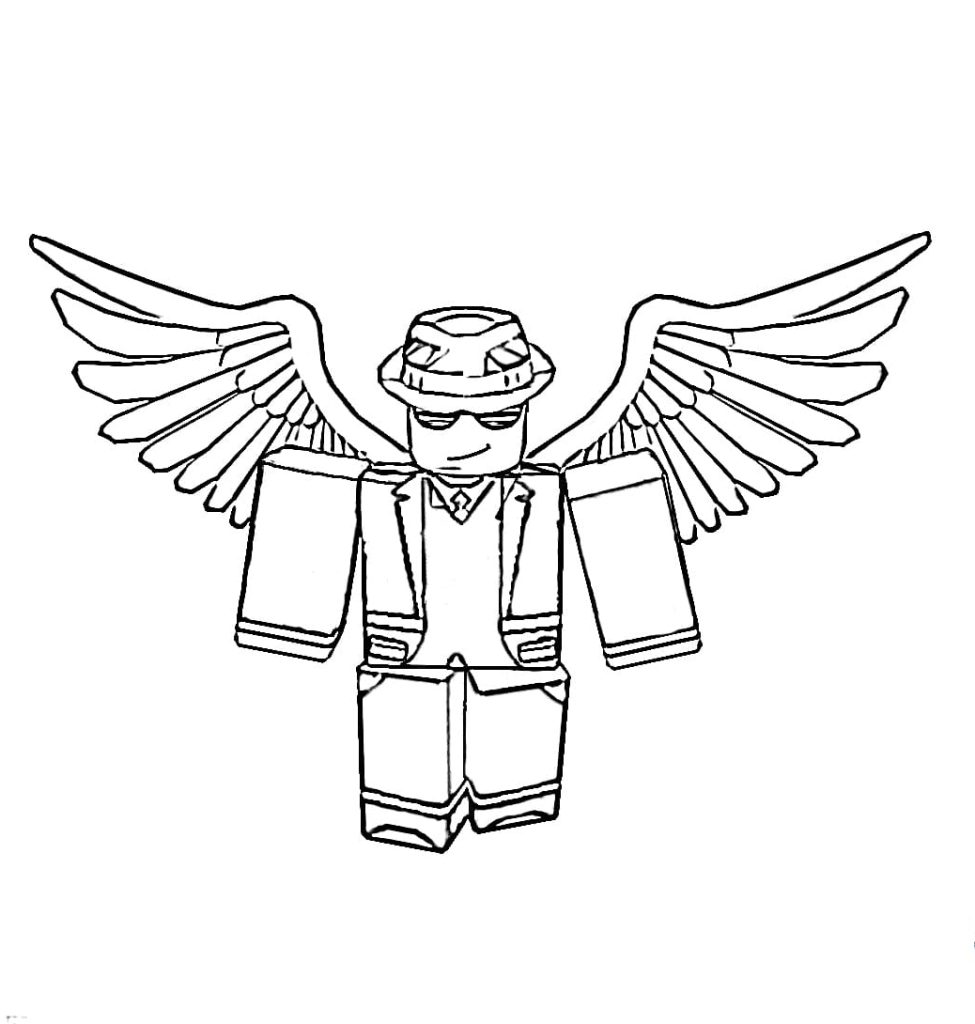 Roblox coloring pages