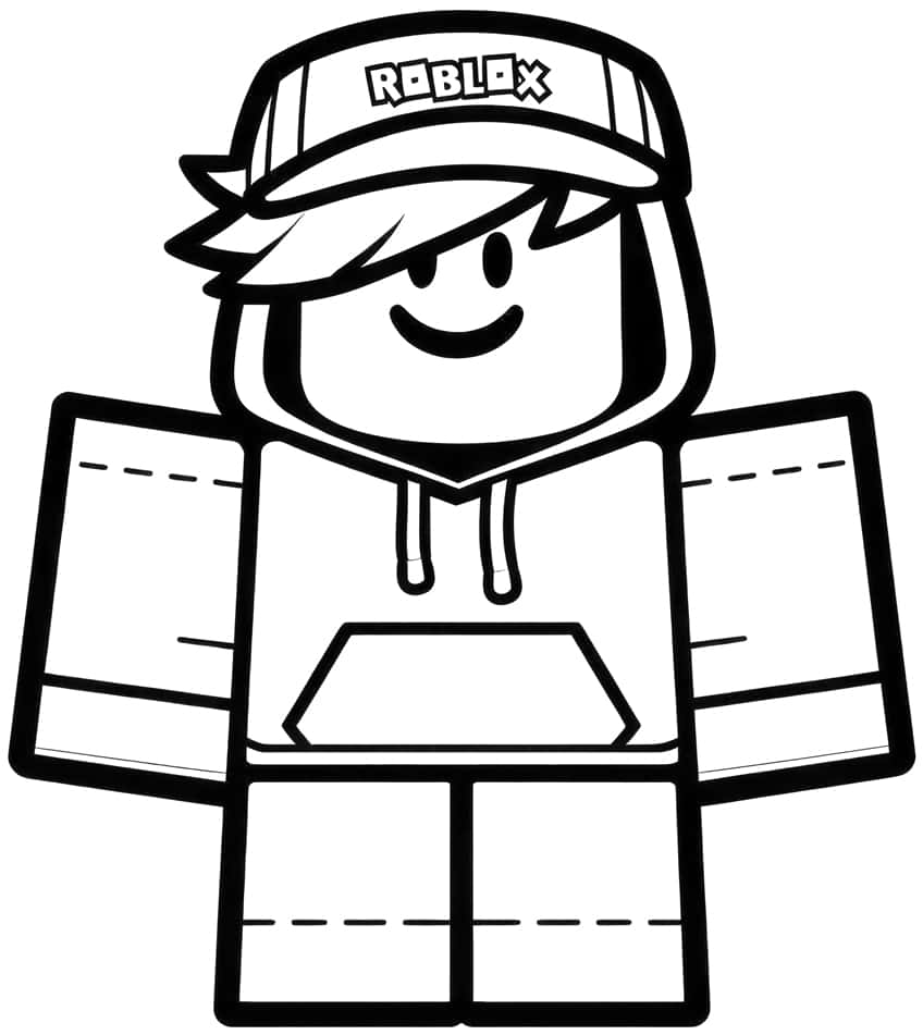 Roblox coloring pages