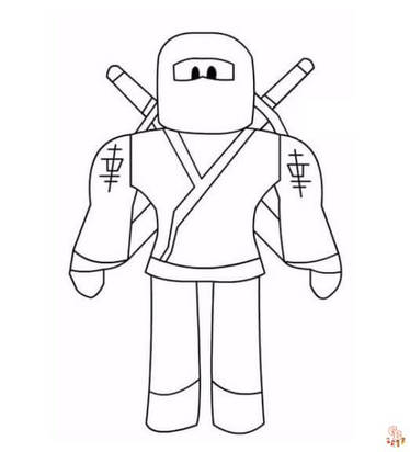 Free printable roblox coloring pages by stephansavage on