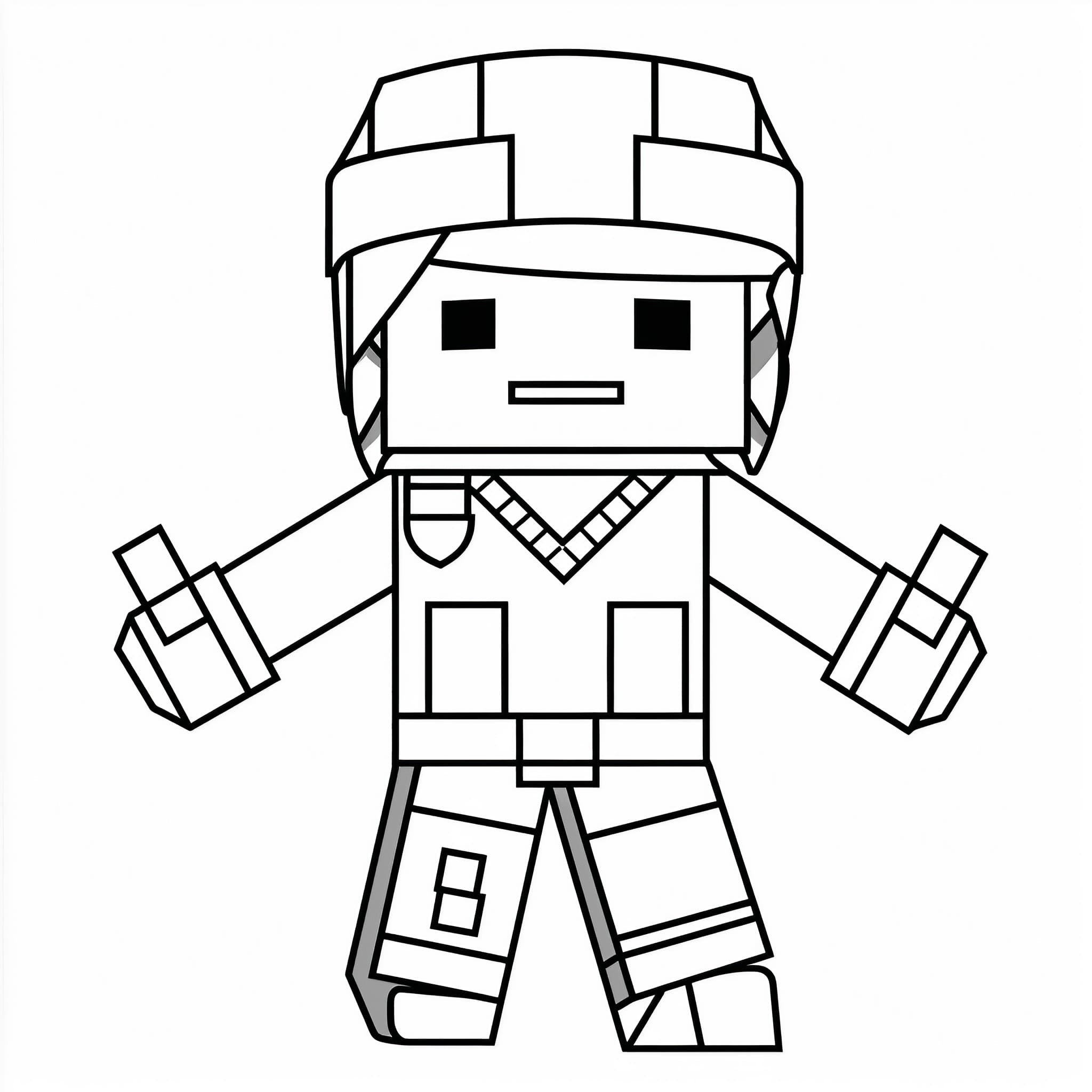 Roblox coloring pages for free and printable
