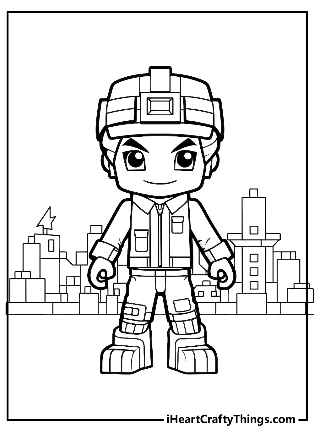 Roblox coloring pages free printables