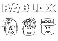 Roblox coloring pages printable for free download