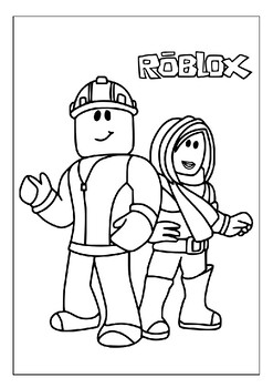 Roblox artistry unleashed printable coloring pages collection for kids