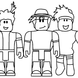 Roblox coloring pages printable for free download