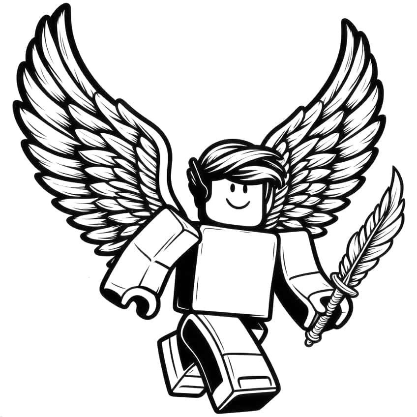 Roblox coloring pages