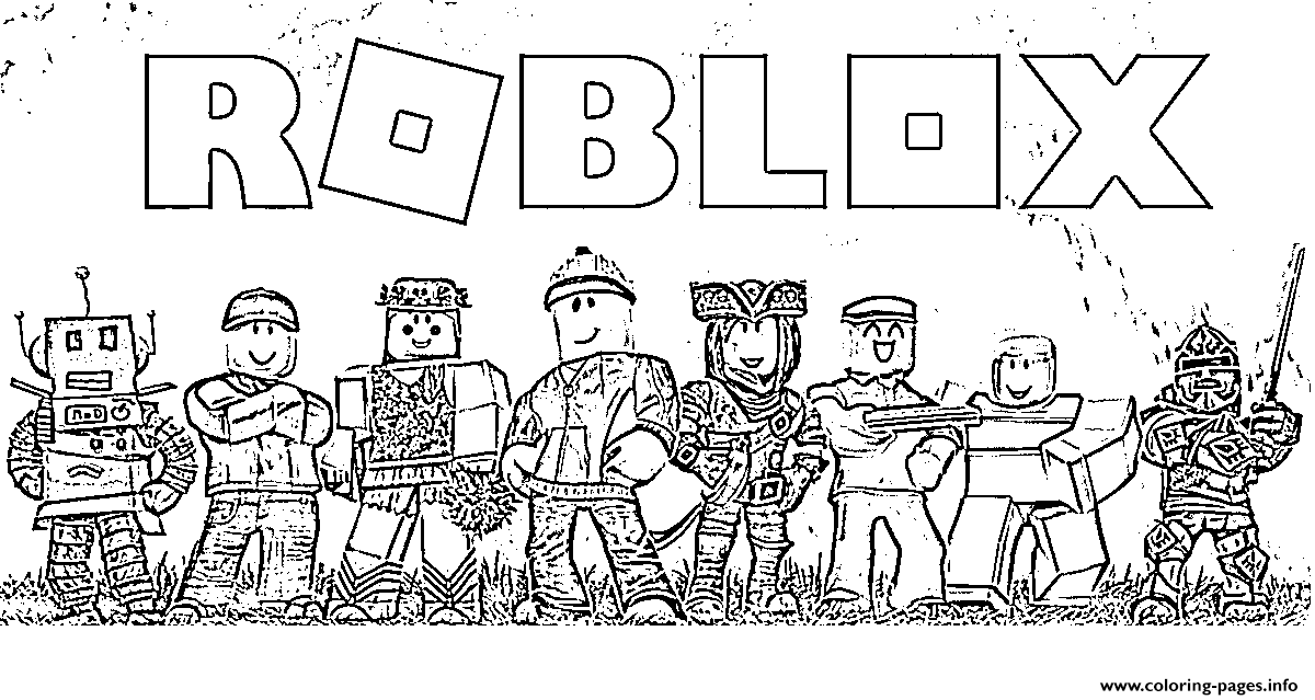 Print roblox team coloring pages coloring pages colouring pages roblox