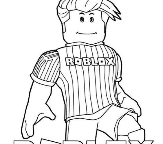 Free easy to print roblox coloring pages