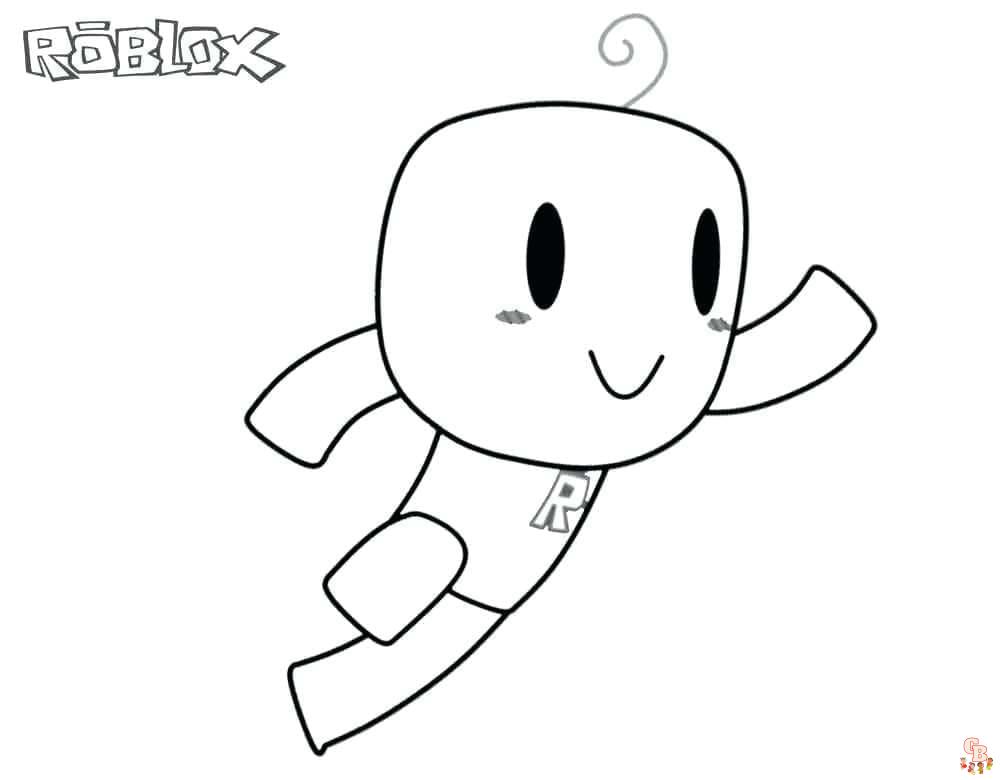 Free roblox coloring pages for kids to print