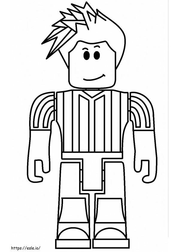 Roblox characters coloring pages