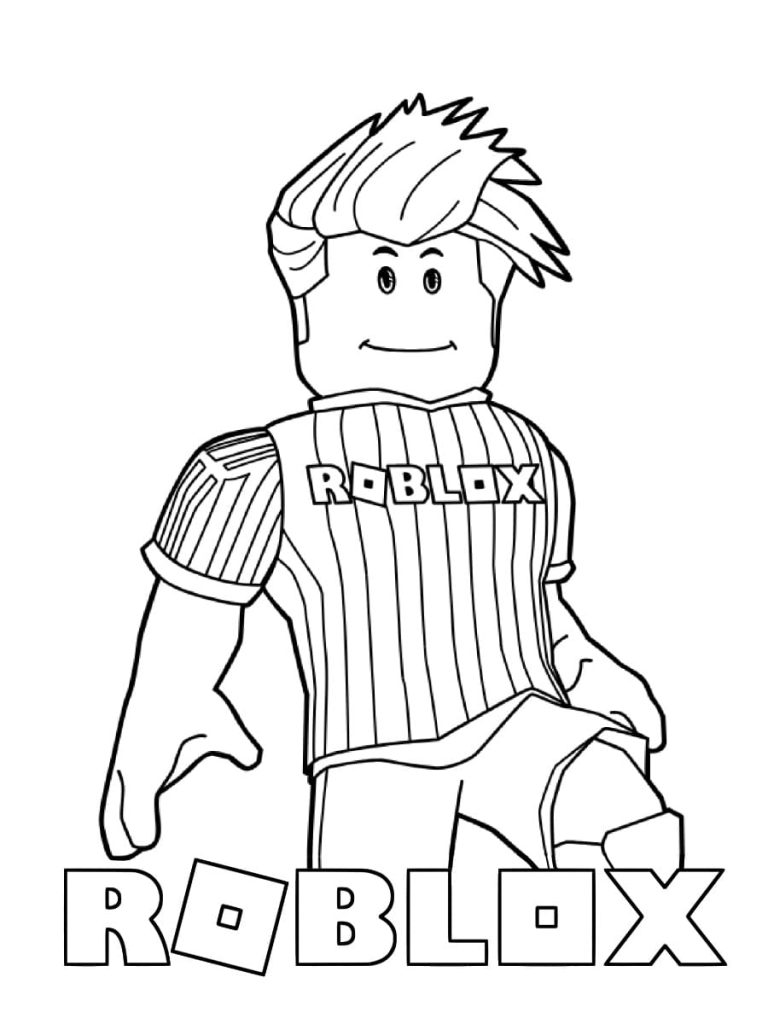 Roblox coloring pages