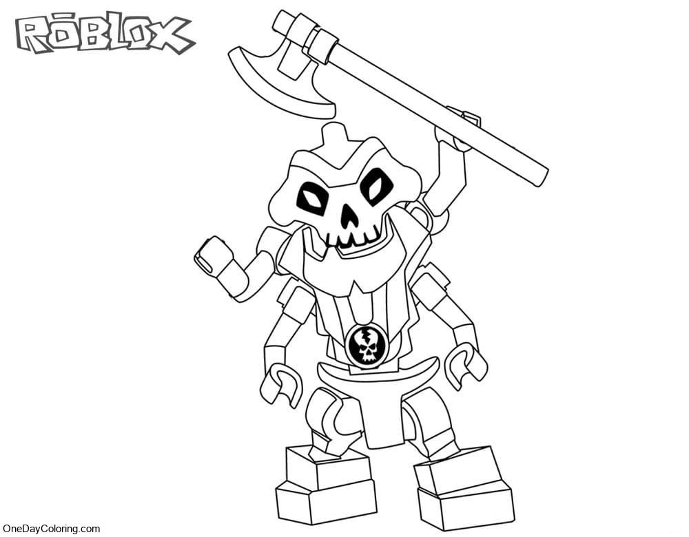 Roblox coloring pages