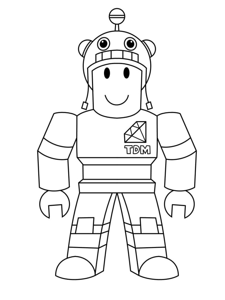 Roblox coloring pages