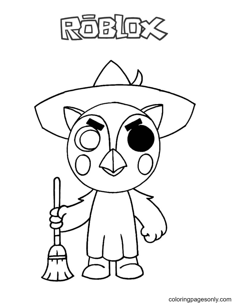 Piggy coloring pages printable for free download