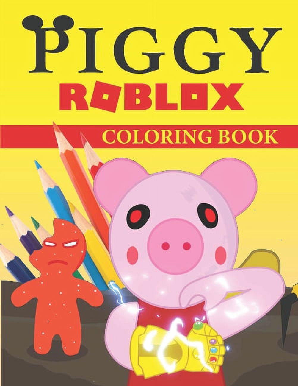 A cool roblox coloring book for fans of roblox piggy lot of designs to color relax and relieve stress a great roblox gift for teenagers tweens older kids boys girls toddlers paperback