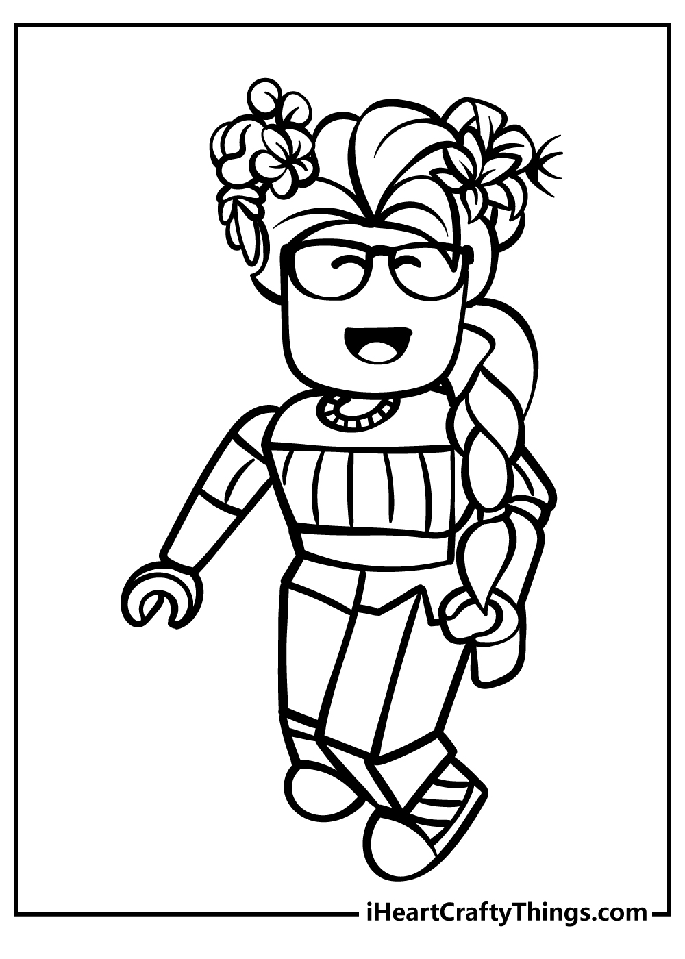 Roblox coloring pages free printables