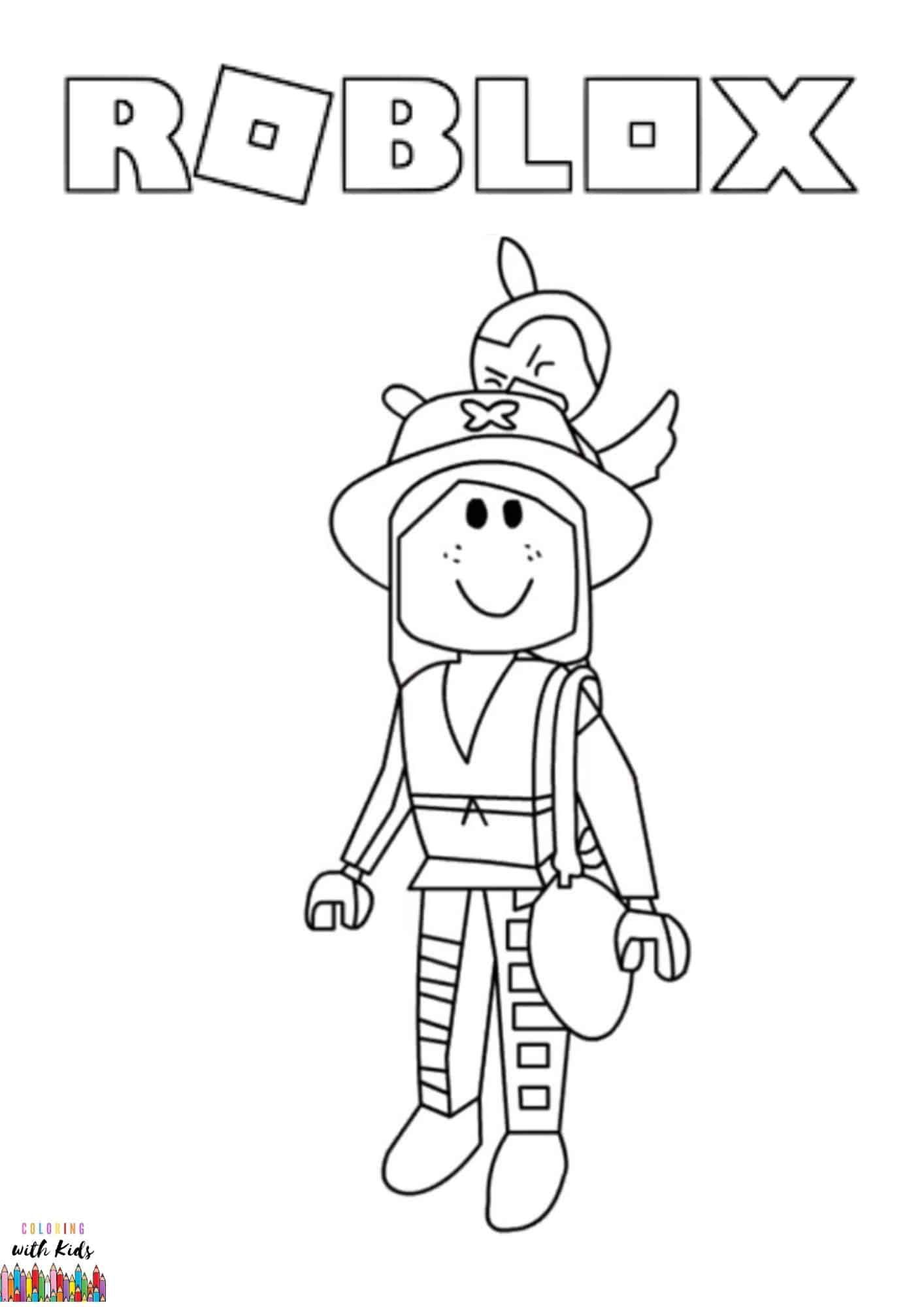 Roblox girl character coloring page image credit roblox girl character drawing desenhos para colorir cores de sereia livro de colorir