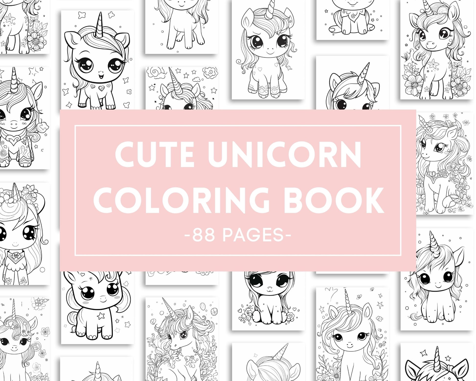 Unicorn coloring pages for kids â mama life printables