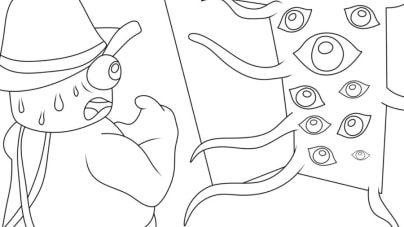 Free doors coloring pages