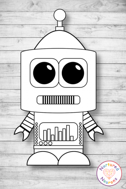 Build a robot craft awesome printable