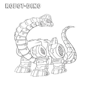 Buy color indinosaursrobotscoloring download dinosaurs robot dinosaur colouring decor dinosaurs kid room drawing dinosaurs menorah online in india