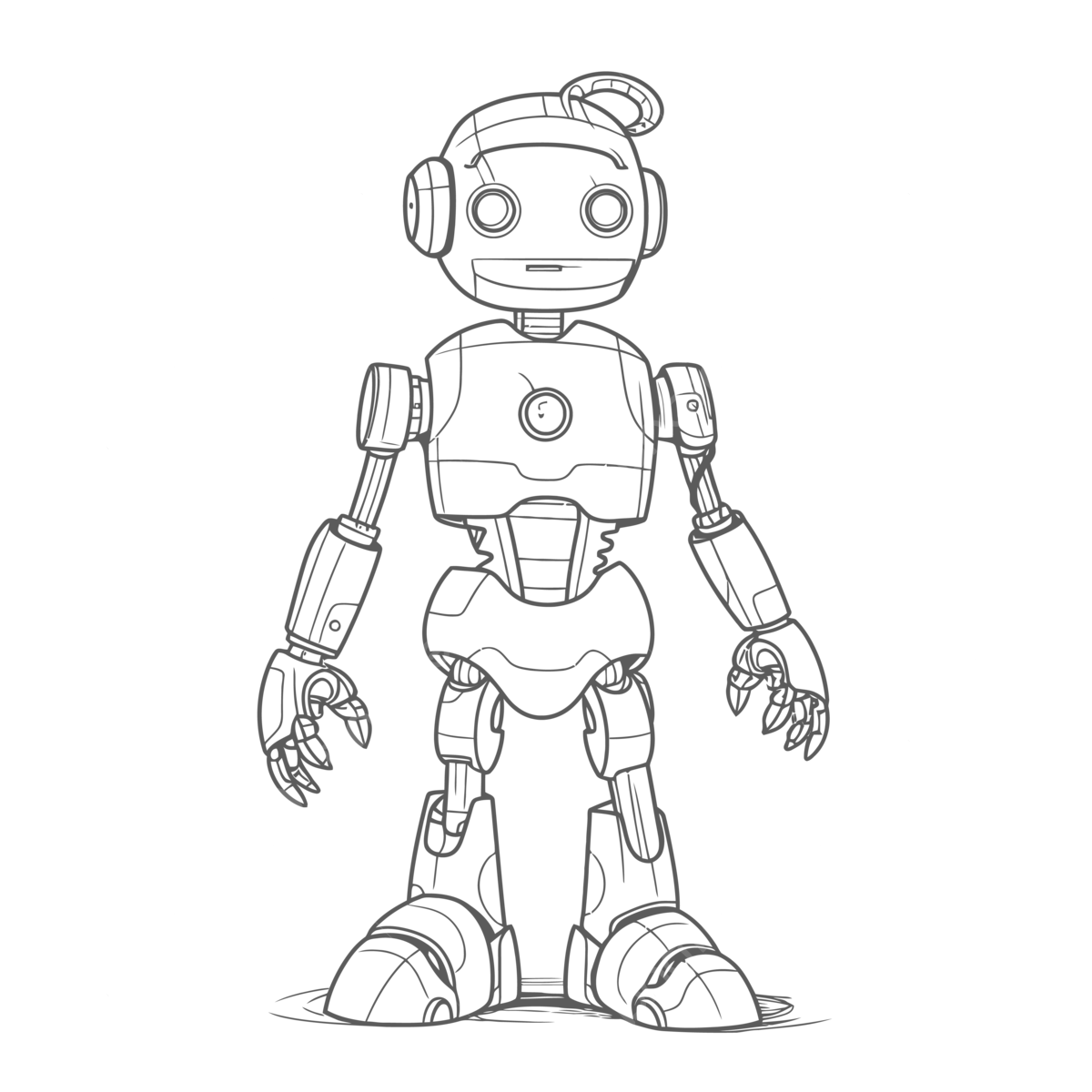 Robot drawing png transparent images free download vector files