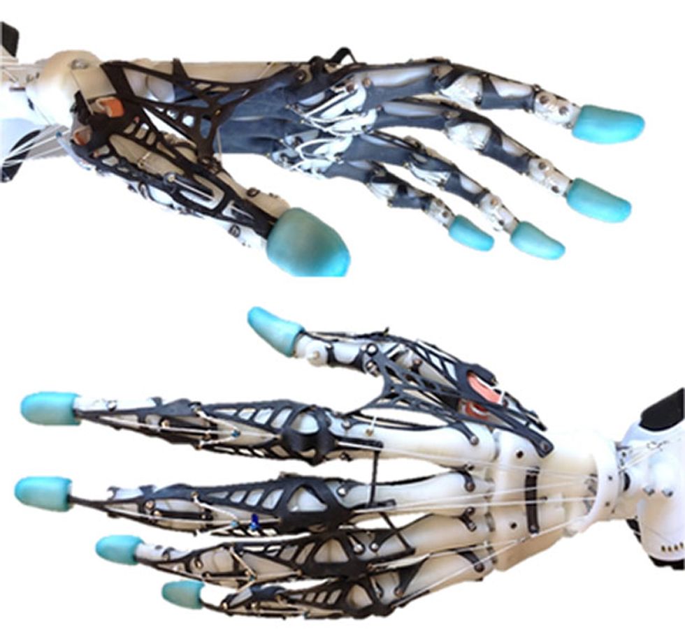 This is the most amazing biomimetic anthropomorphic robot hand weve ever seen