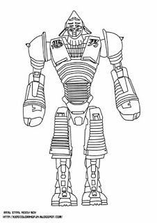 Pin by chris nagooroo on career coloring pages for boys real steel boy coloring