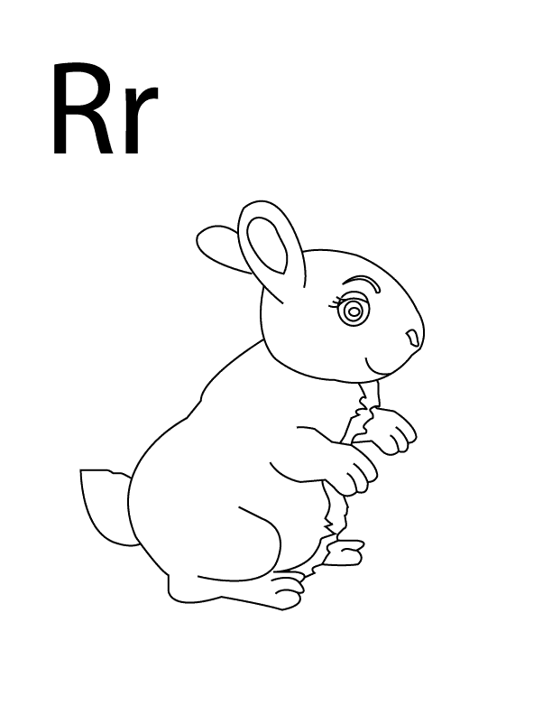 The letter r lesson