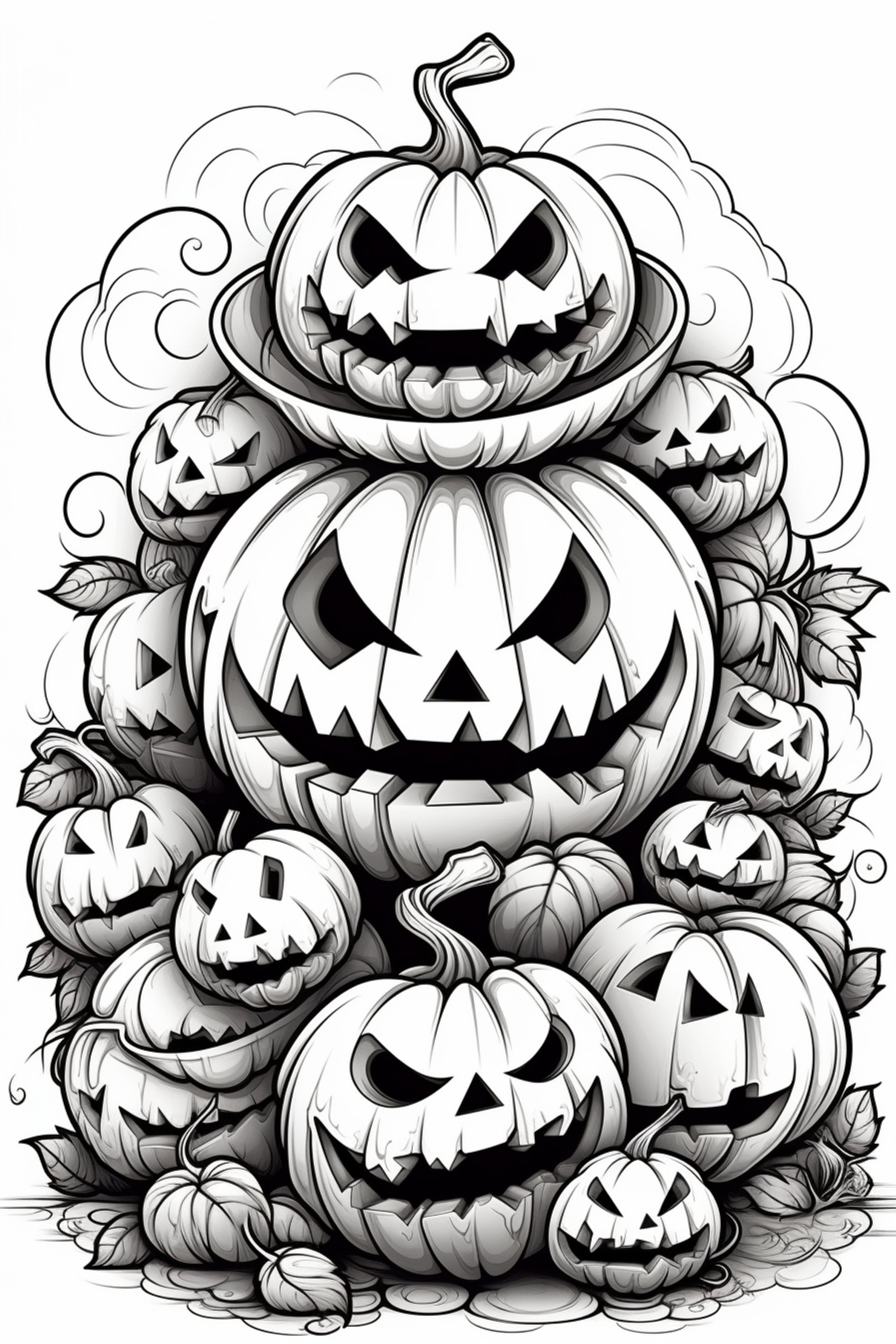 Halloween coloring pages