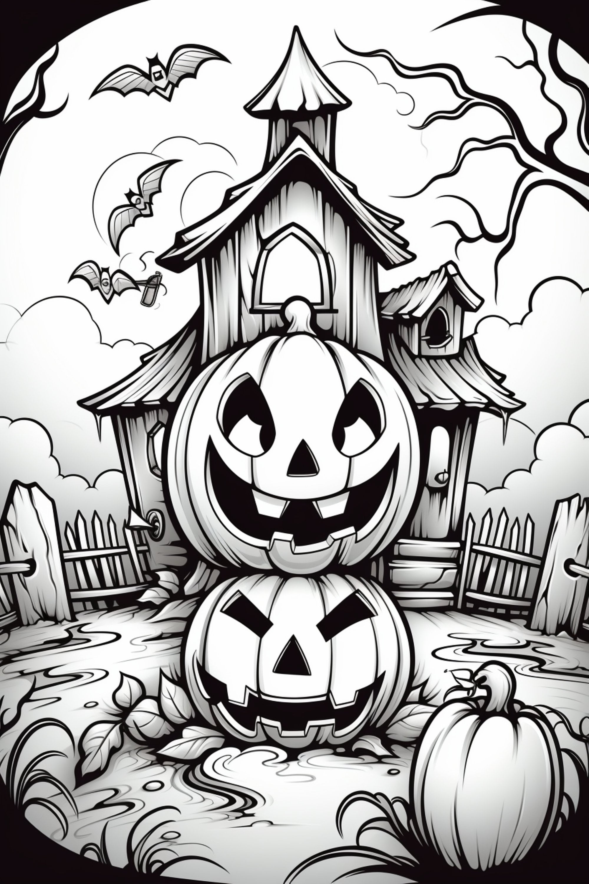 Halloween coloring pages