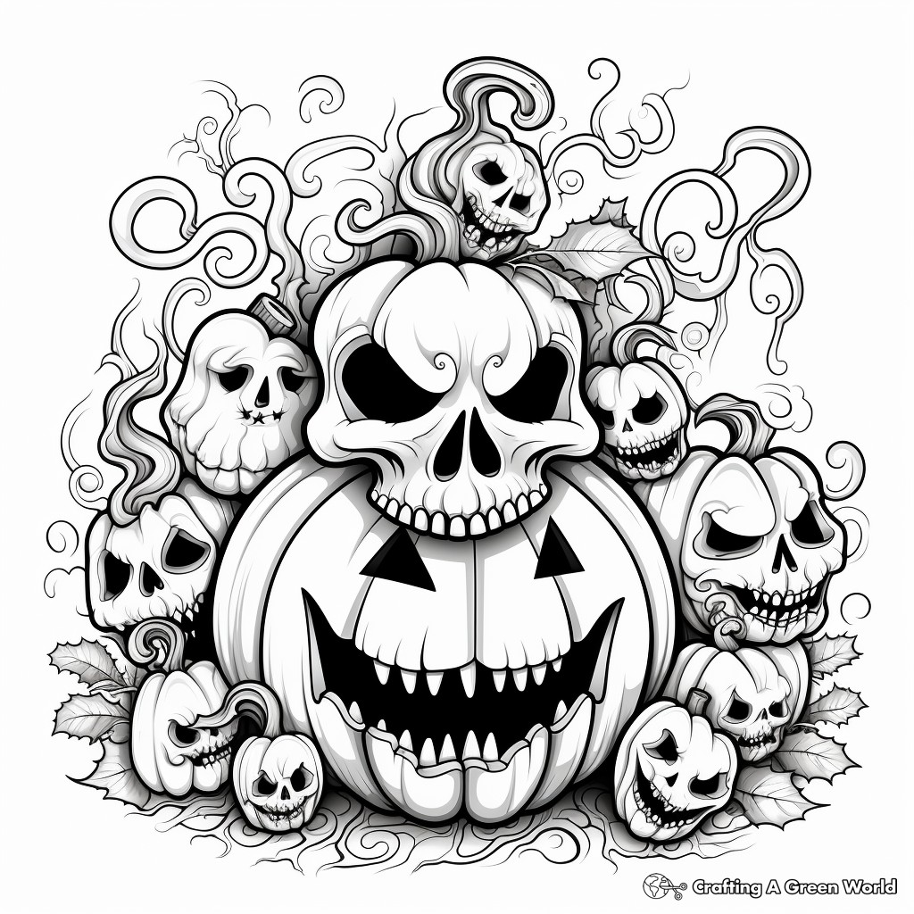 Halloween coloring pages