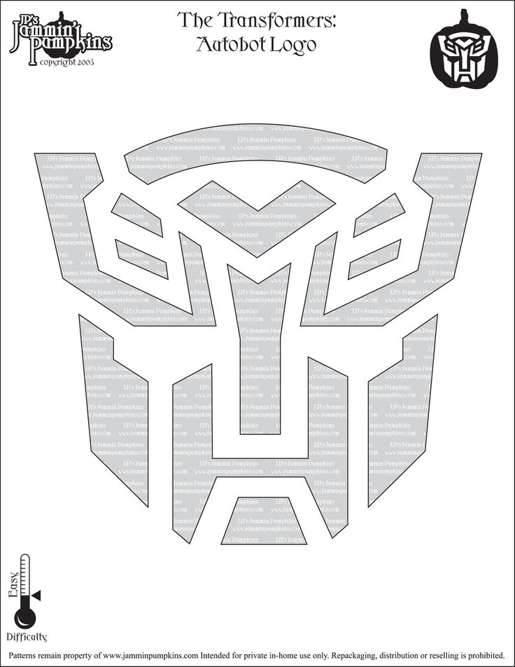 Autobot stencil