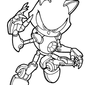 Sonic coloring pages printable for free download