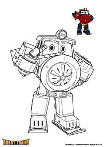 Best robot train ideas robot train train coloring pages