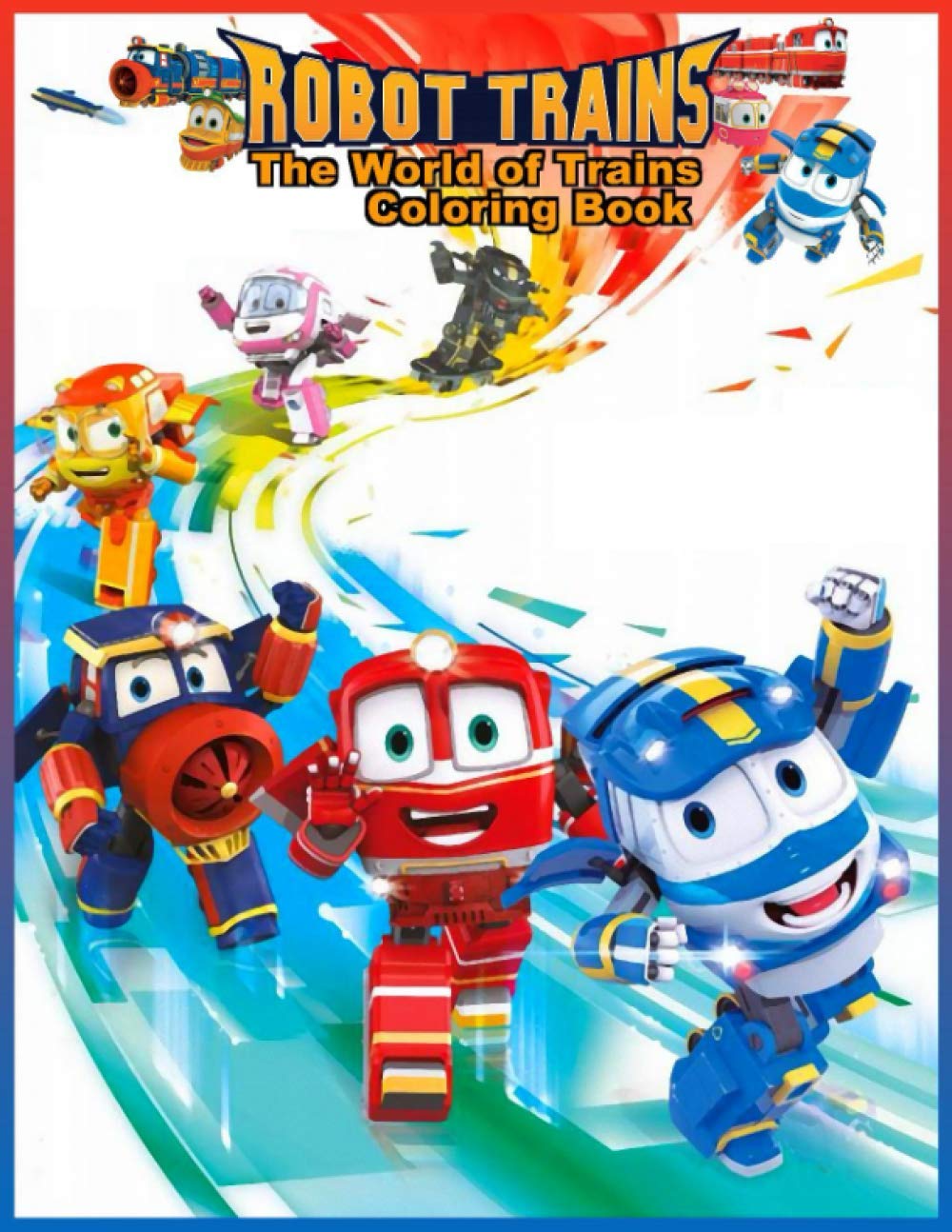 Buy robot tras the world of tras colorg book le monde des tras livre de coloriage deluxe onle at dia