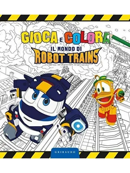 Play and color the world of robot trains fairy tales and colors