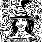 Witch coloring pages free coloring pages