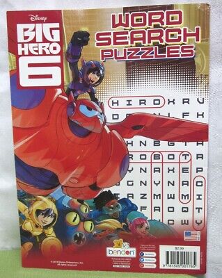 Big hero robotics coloring book disney robot word