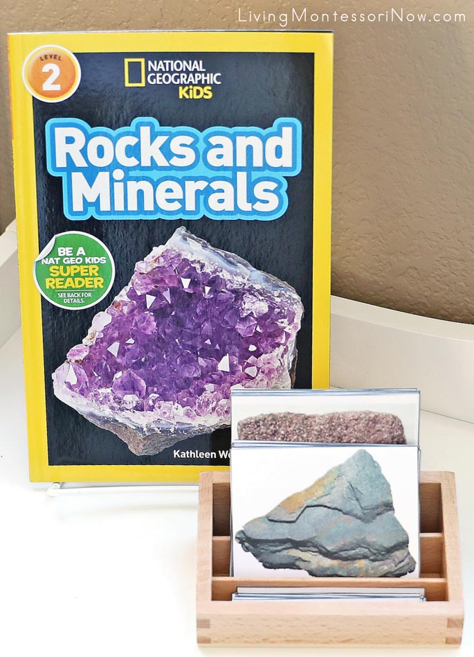 Free rocks and minerals printables and montessori