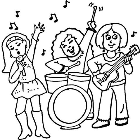 Rock band coloring pages sketch coloring page coloring pages coloring book pages coloring books