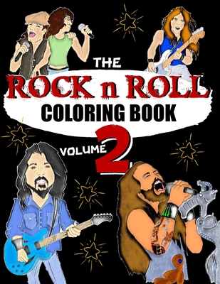 Rock n roll coloring book