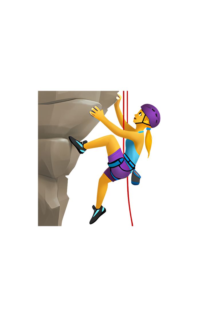 Ðâï woman climbing emoji emoji climbing holds apple emojis