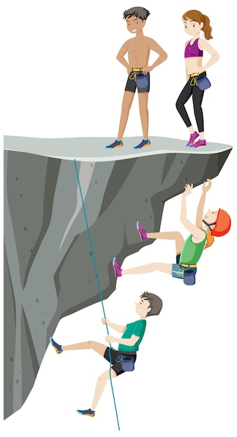 Climbing svg images