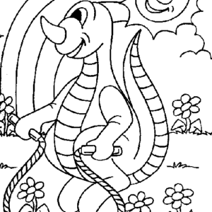 Jump rope coloring pages printable for free download