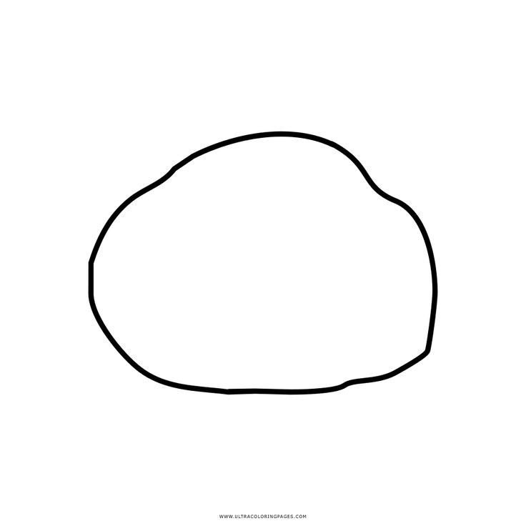 Rock coloring page