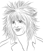 Rock stars coloring pages free coloring pages