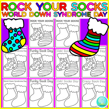 World down syndrome day rock your socks odd socks day funky crazy sock day