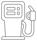 Fuel pump emoji coloring page free printable coloring pages