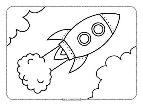 Top rocket colouring page ideas and inspiration